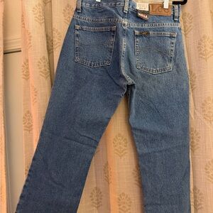 Lee Women's Straight Leg Blue Jeans TALL